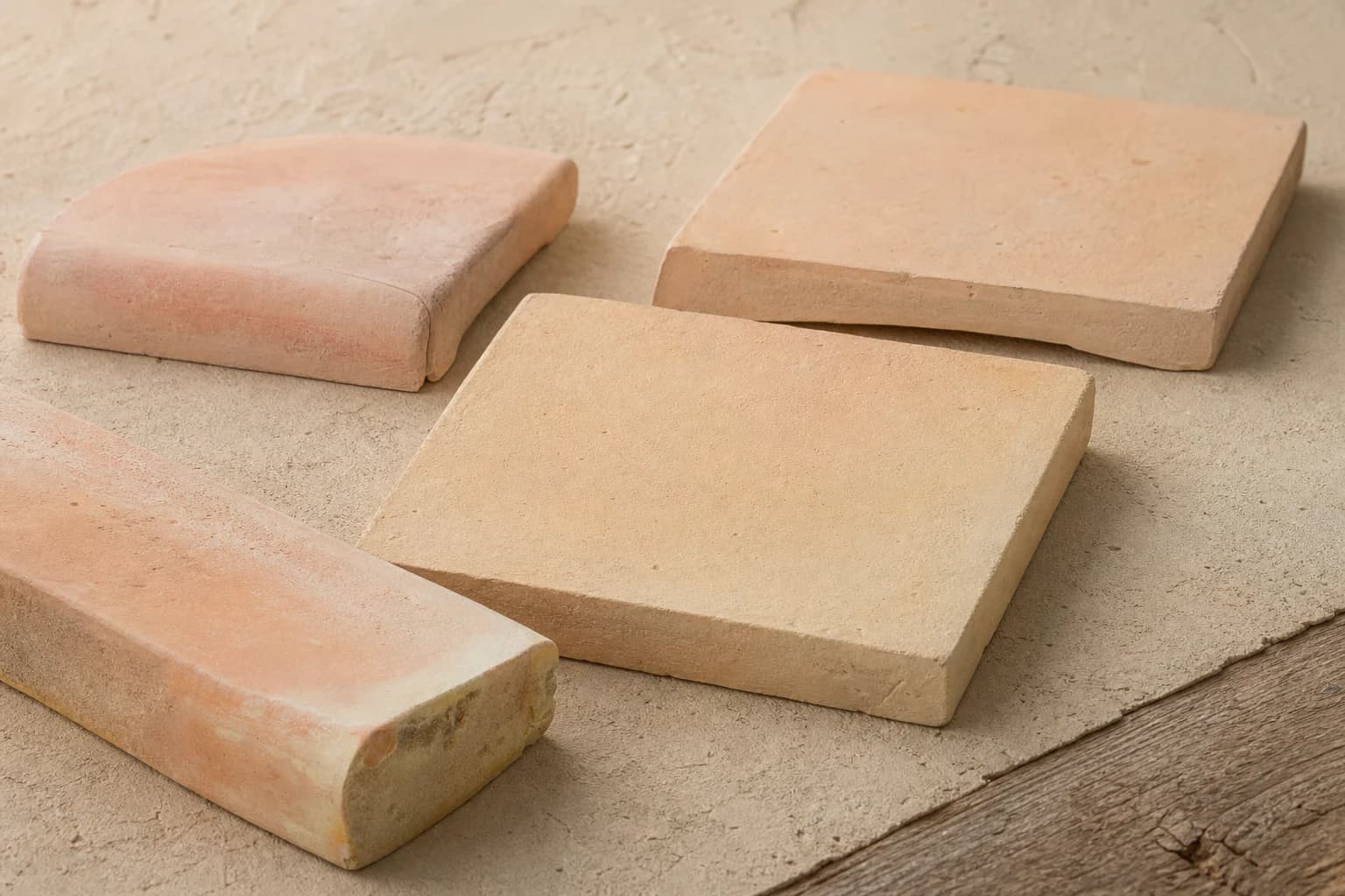 BARRO — Terracota extruida y prensada.